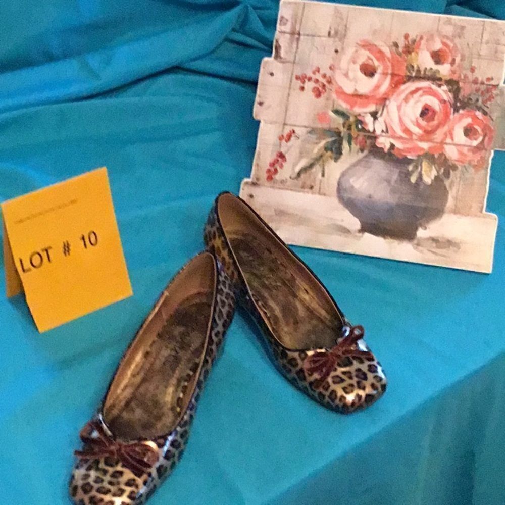 Animal print wedges in size 6 1/2 by COCONUTS